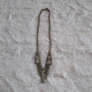 Vintage Rhinestone Collar Necklace